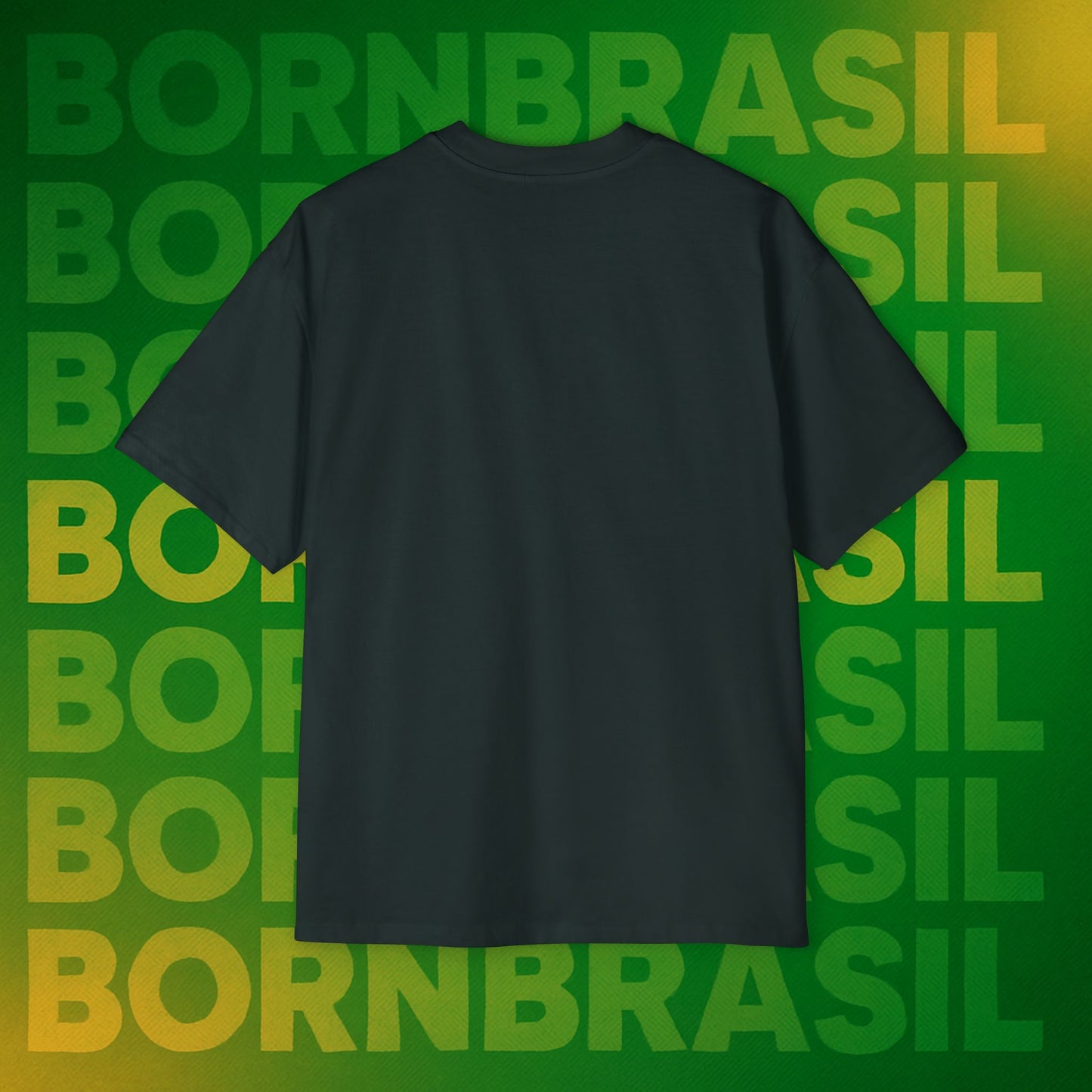 Camiseta Brasil – Skyline Nacional Hand-Drawn BornBrasil Oversized