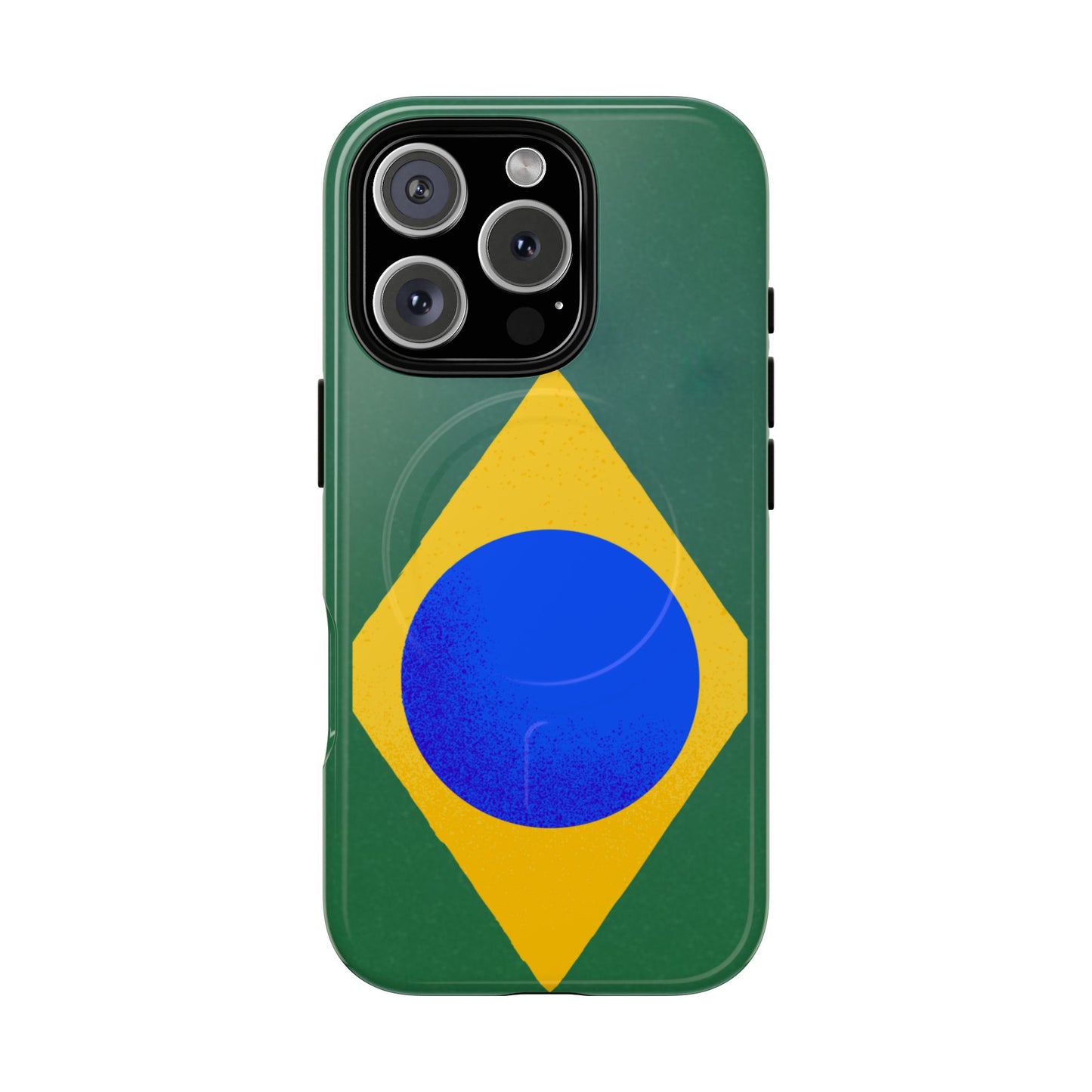 Capa MagSafe iPhone "Bandeira Minimalista" - Case Magnética Premium (iPhone 13 ao 17 Pro Max)