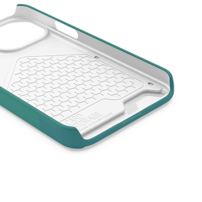 Capa Porta-Cartão iPhone "Aquarela do Brasil" - Wallet Case Vintage (iPhone 13 ao 17 Pro Max)