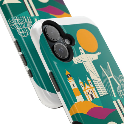 iphone e samsung com imã