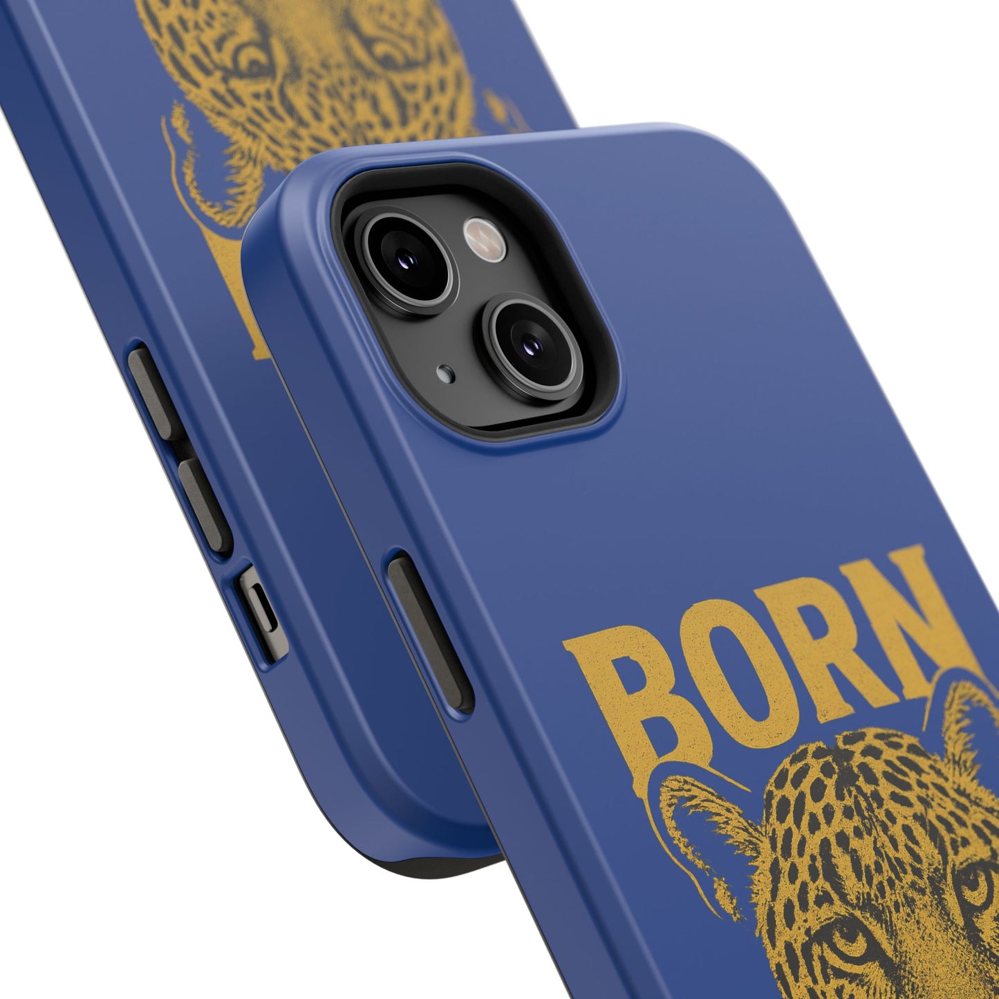 Capinha iPhone Impact-Resistant “Born Brasil Onça” – Proteção Premium do 11 ao 17 Pro Max | BornBrasil