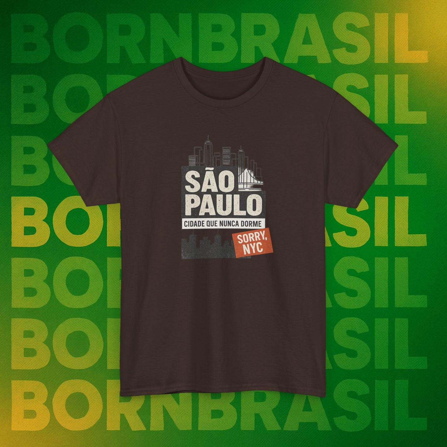 Camiseta São Paulo: Cidade Que Nunca Dorme – Sorry, NYC