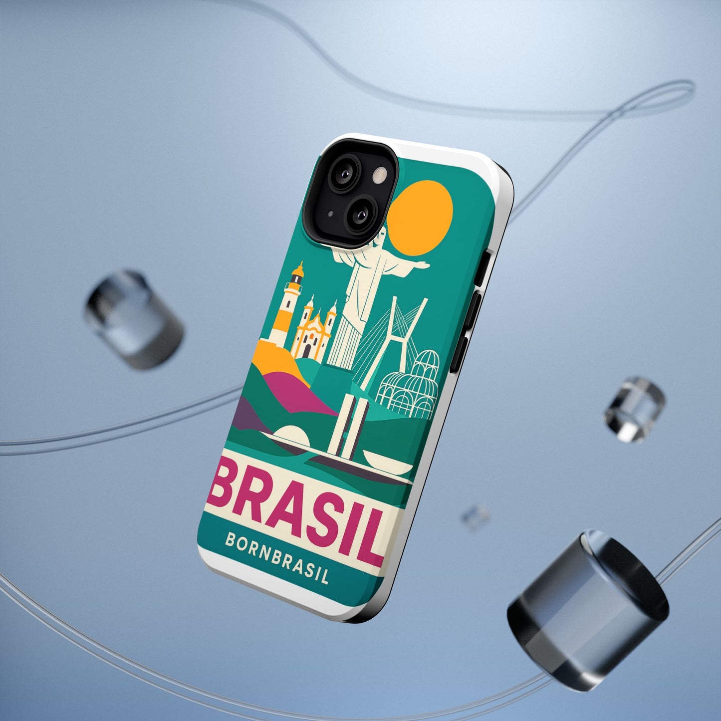 iphone e samsung com imã