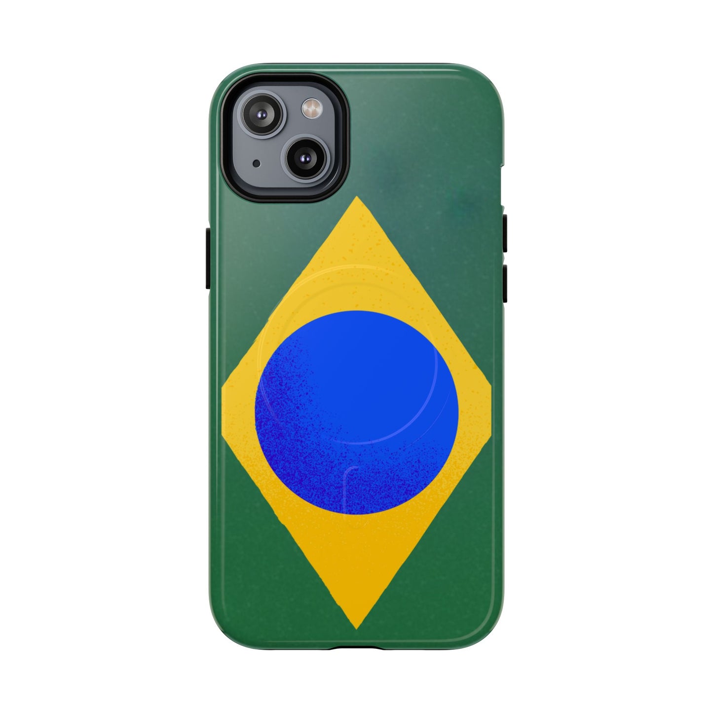 Capa MagSafe iPhone "Bandeira Minimalista" - Case Magnética Premium (iPhone 13 ao 17 Pro Max)