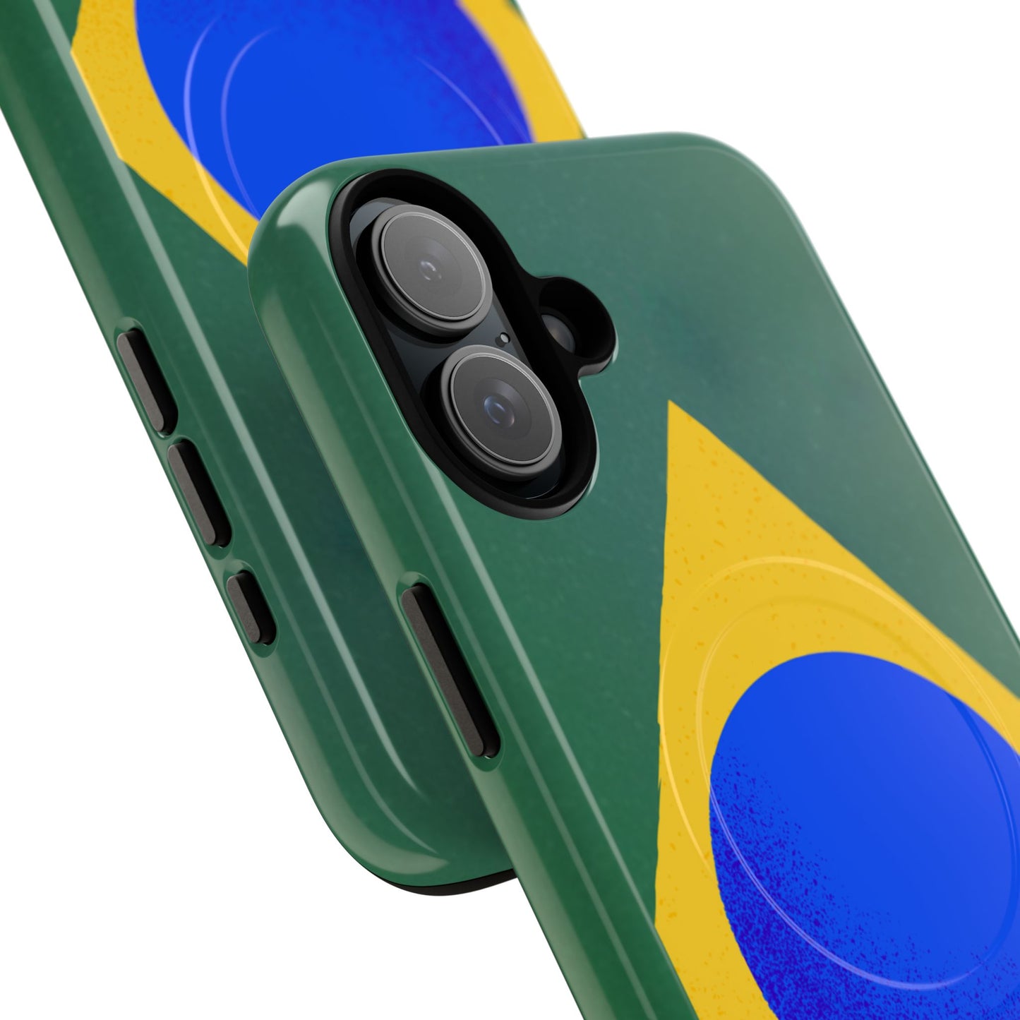 Capa MagSafe iPhone "Bandeira Minimalista" - Case Magnética Premium (iPhone 13 ao 17 Pro Max)