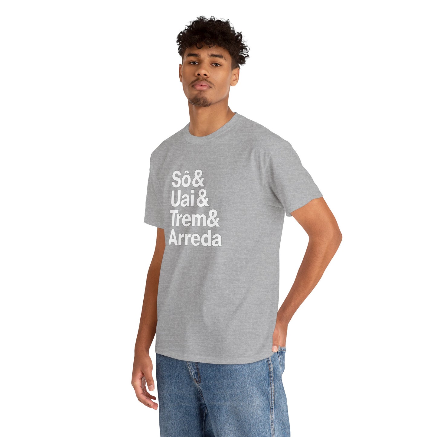 Camiseta Sô & Uai & Trem & Arreda – Cultura Mineira BornBrasil