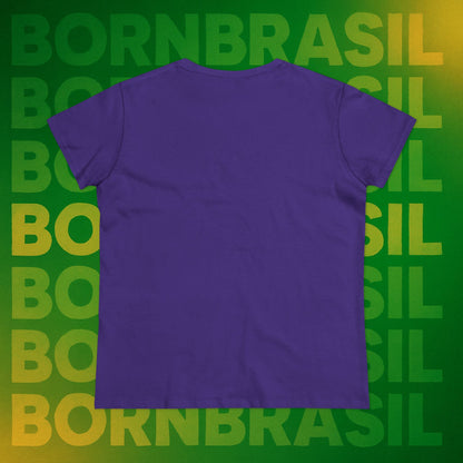Camiseta Feminina Baby Look Minas é Bão Demais -