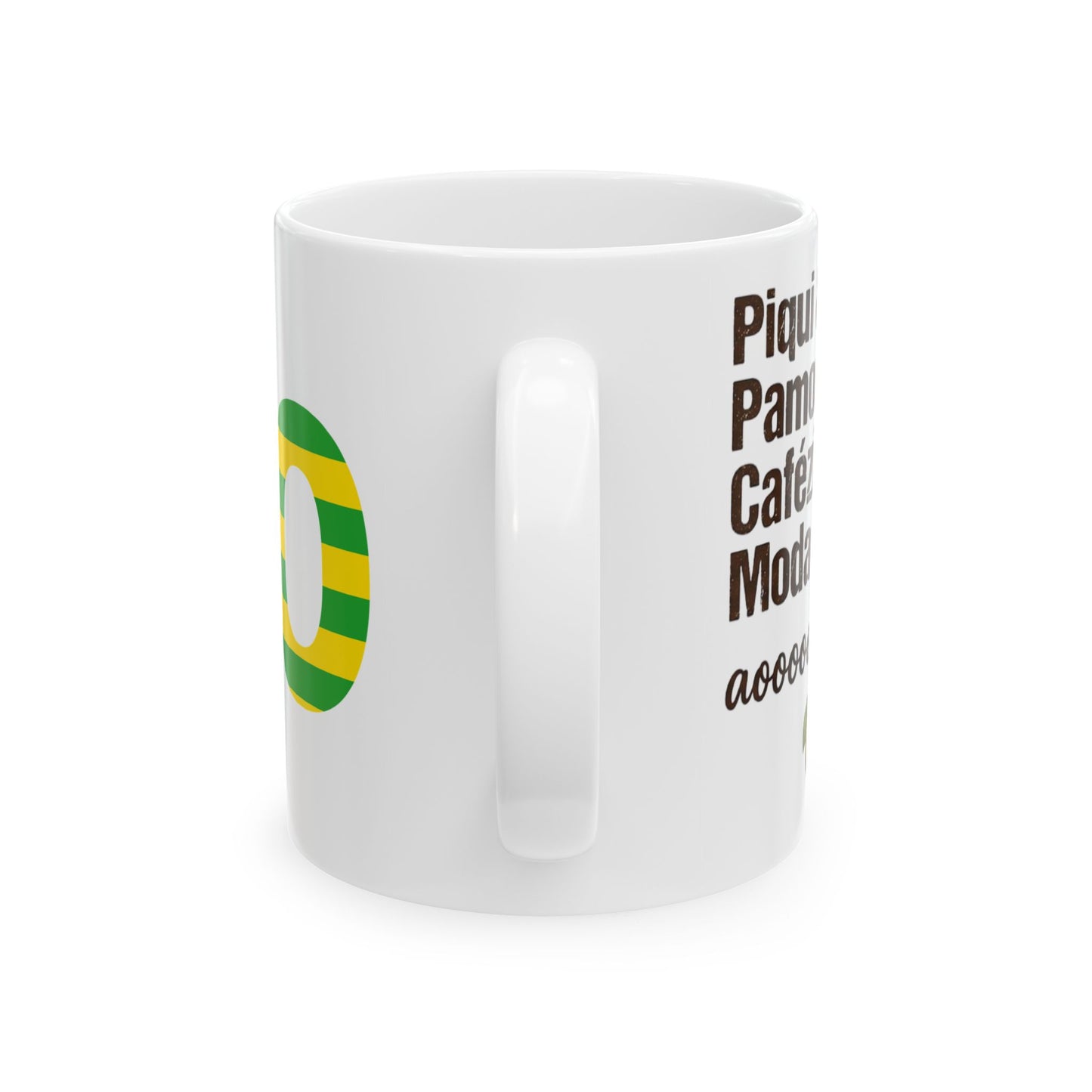 Caneca de Cerâmica "Alma Goiana" – Piqui, Viola & Cafézin