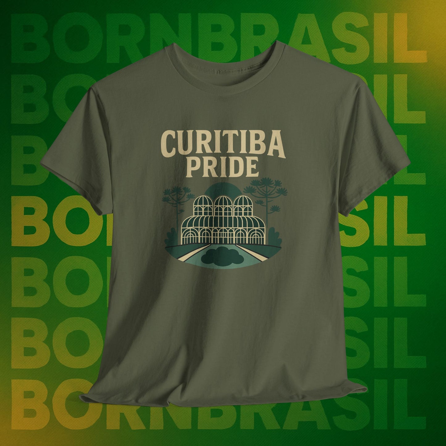 Camiseta Curitiba Pride – Orgulho Paranaense BornBrasil