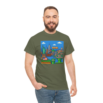 Camiseta De Volta Pro Brasil – Nostalgia Gamer BornBrasil