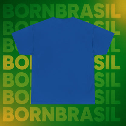 Camiseta Masculina “Together, We Are America” – Orgulho Brasileiro nos EUA | BornBrasil