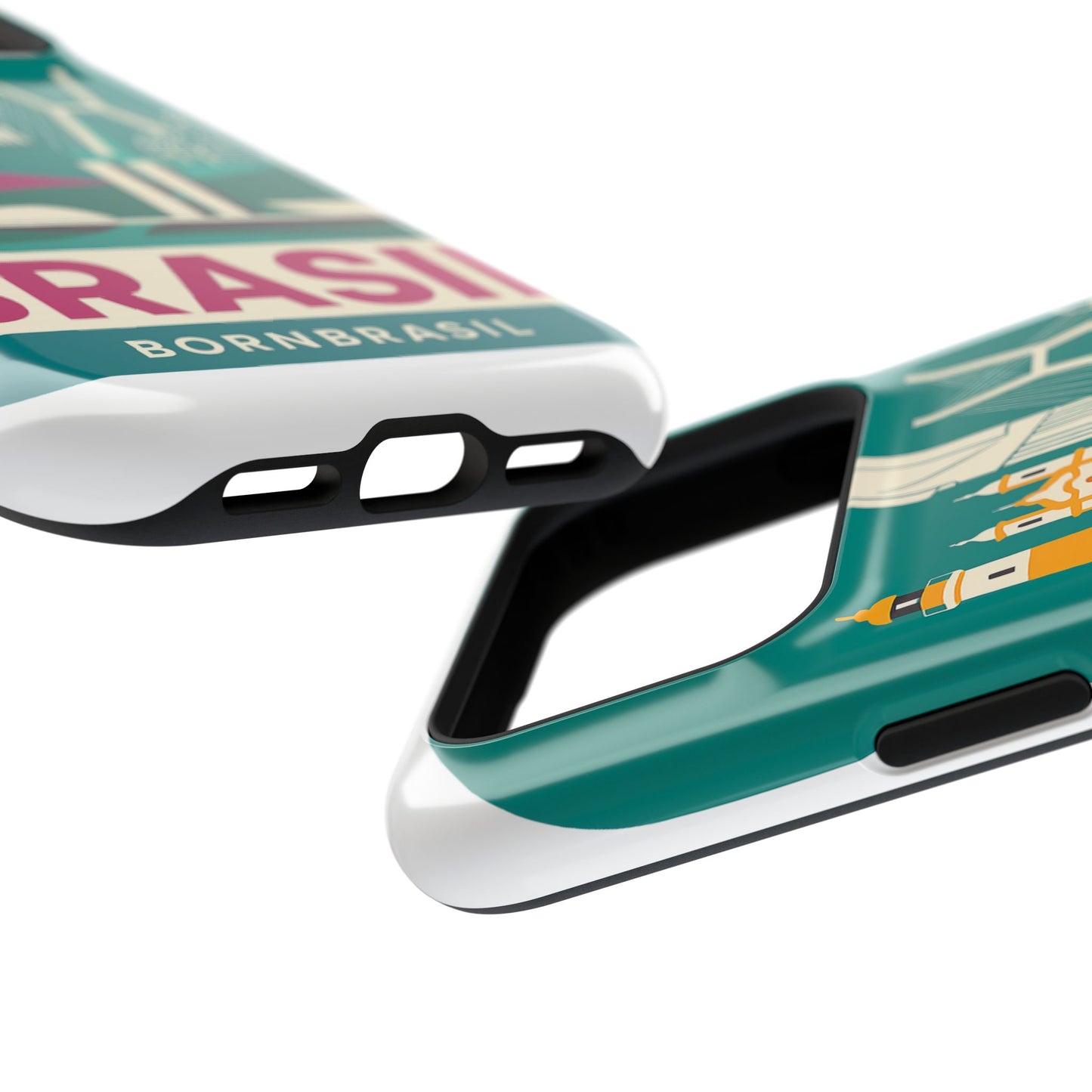 iphone e samsung com imã