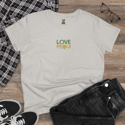 Camiseta Babylook Feminina “Love Pequi” – Orgulho Goiano | BornBrasil