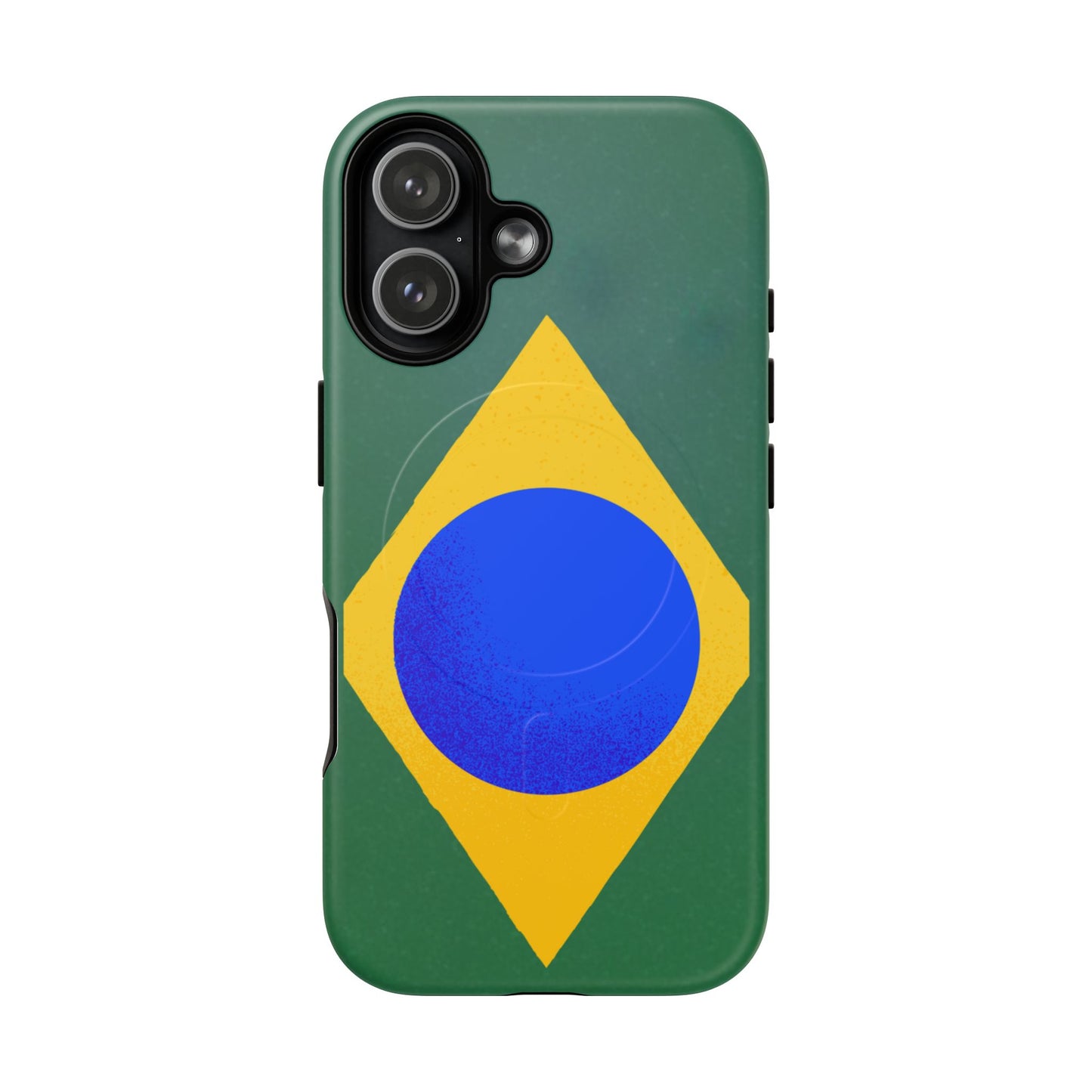 Capa MagSafe iPhone "Bandeira Minimalista" - Case Magnética Premium (iPhone 13 ao 17 Pro Max)