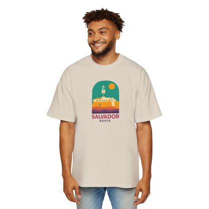 Camiseta Retrô Bahia – Salvador Farol da Barra Oversized