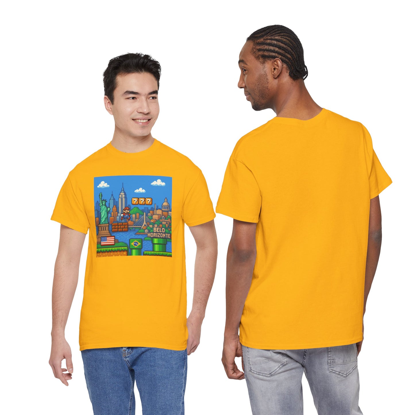 Camiseta De Volta Pro Brasil – Nostalgia Gamer BornBrasil