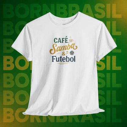 Camiseta Born in Brazil – Orgulho Nacional BornBrasil