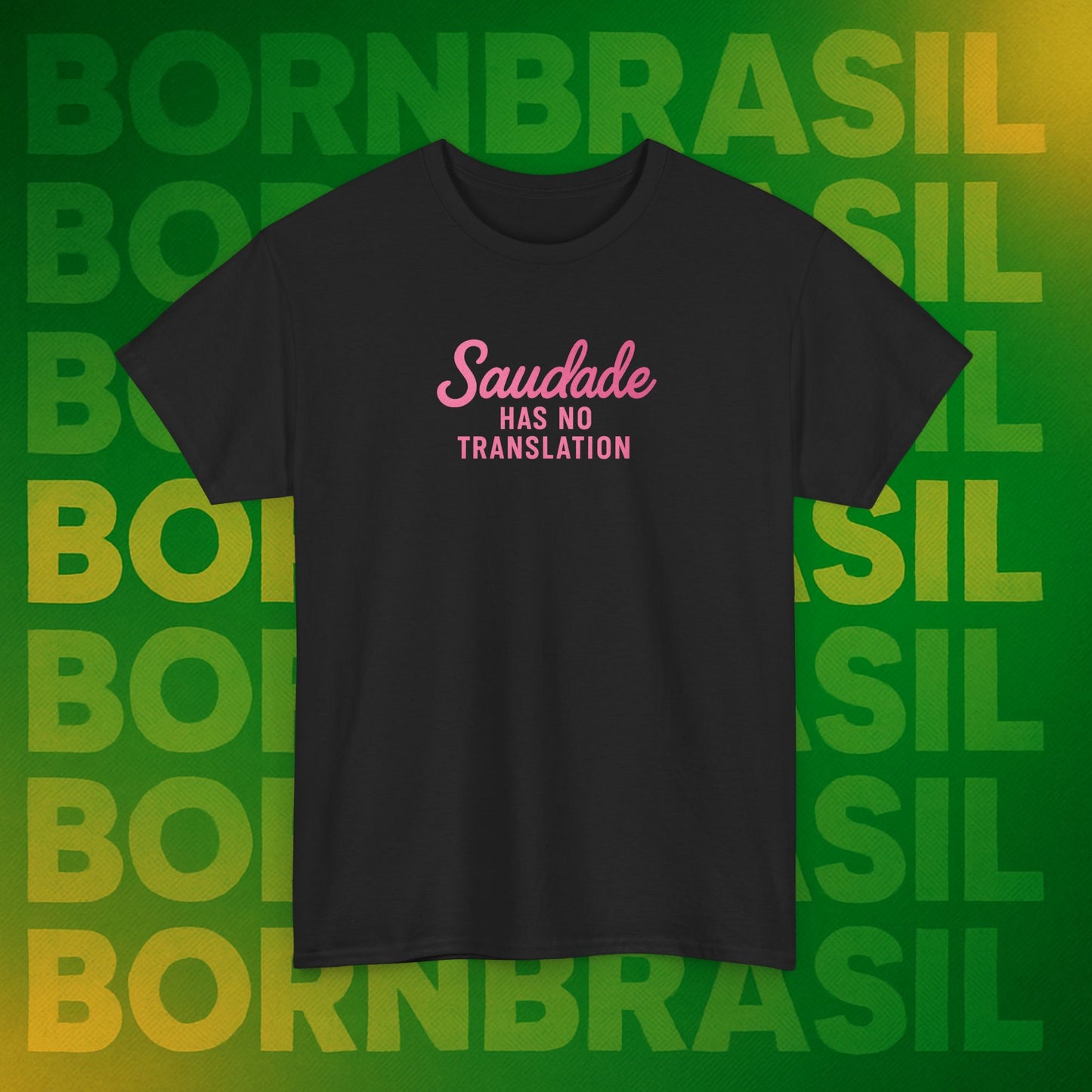 Camiseta Saudade Has No Translation – Moda Brasileira Feminina