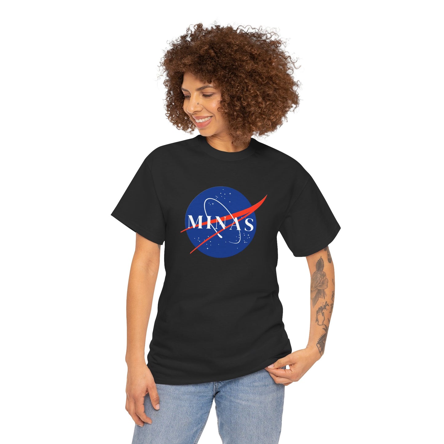 Camiseta Feminina  Minas NASA Parody - Orgulho Mineiro Streetwear