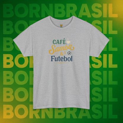 Camiseta Born in Brazil – Orgulho Nacional BornBrasil