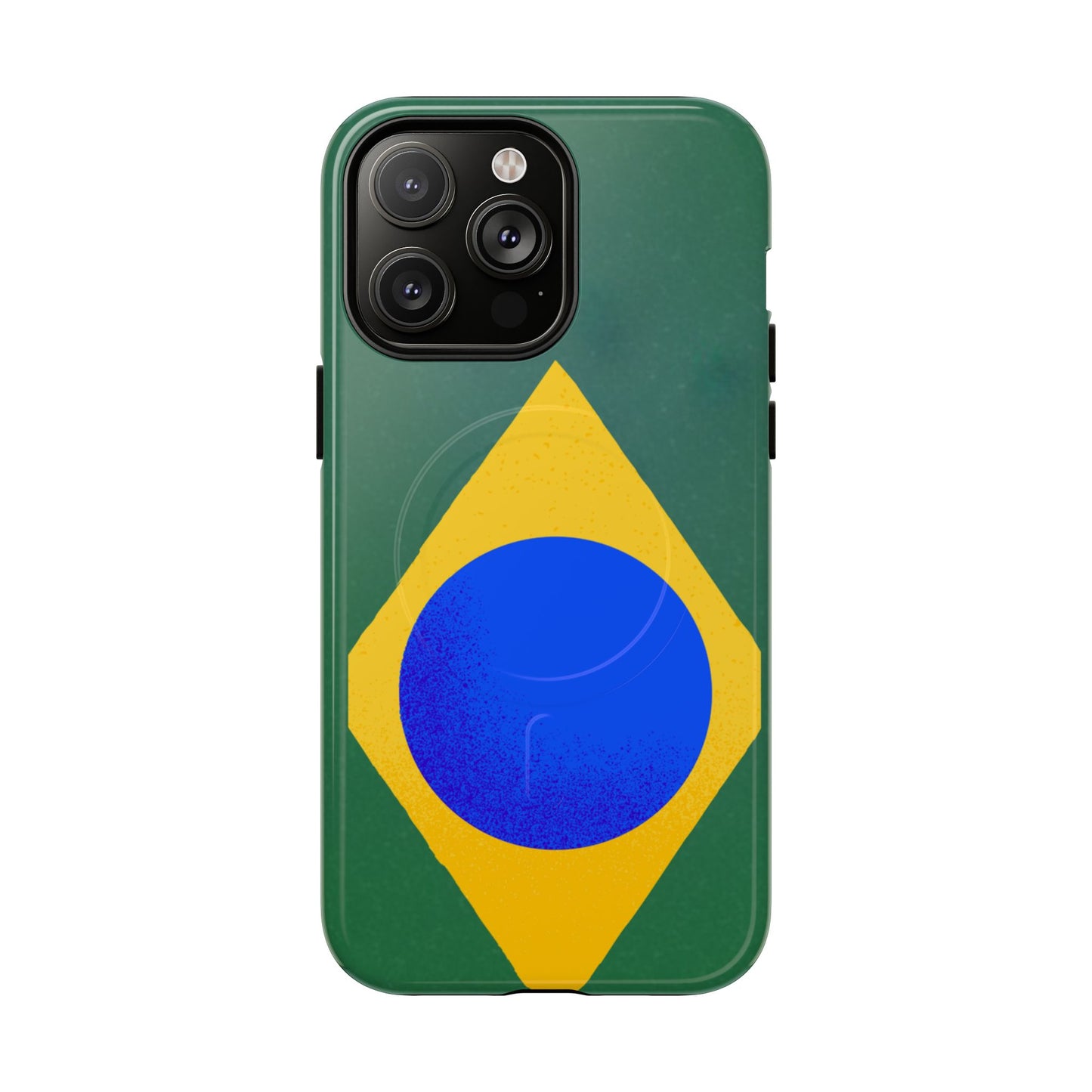 Capa MagSafe iPhone "Bandeira Minimalista" - Case Magnética Premium (iPhone 13 ao 17 Pro Max)