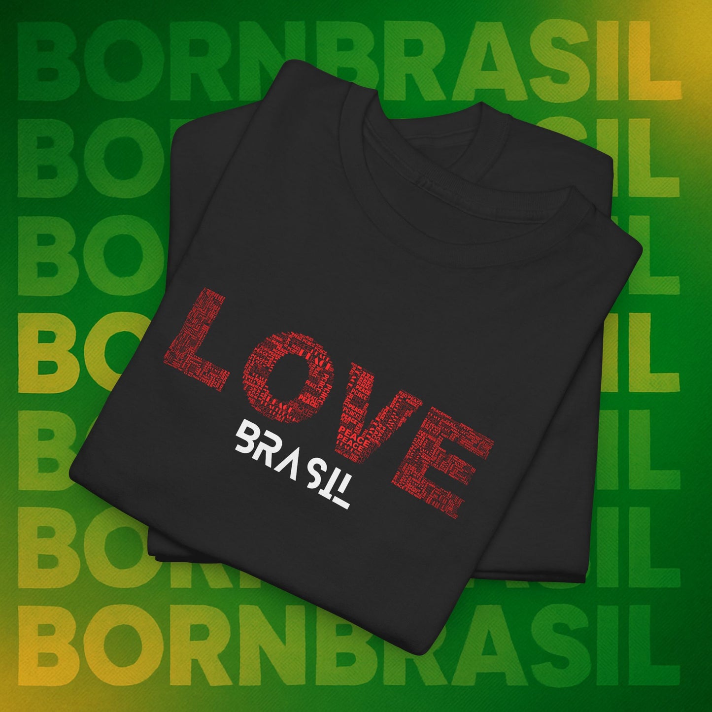 Camiseta Feminina LOVE BRASIL – BornBrasil