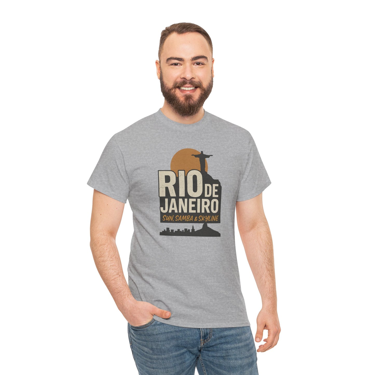 Camiseta Rio de Janeiro – Sun, Samba & Skyline