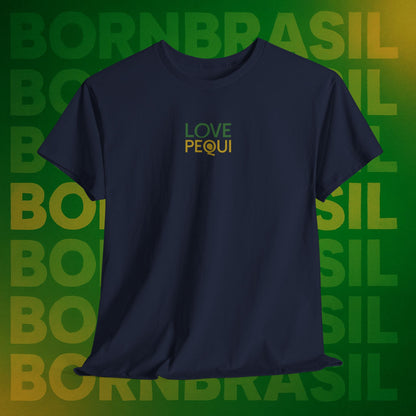 Camiseta Love Pequi – Minimalista Premium BornBrasil