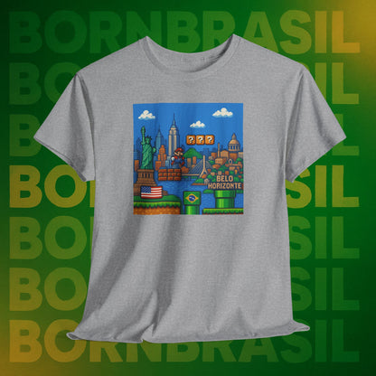Camiseta De Volta Pro Brasil – Nostalgia Gamer BornBrasil