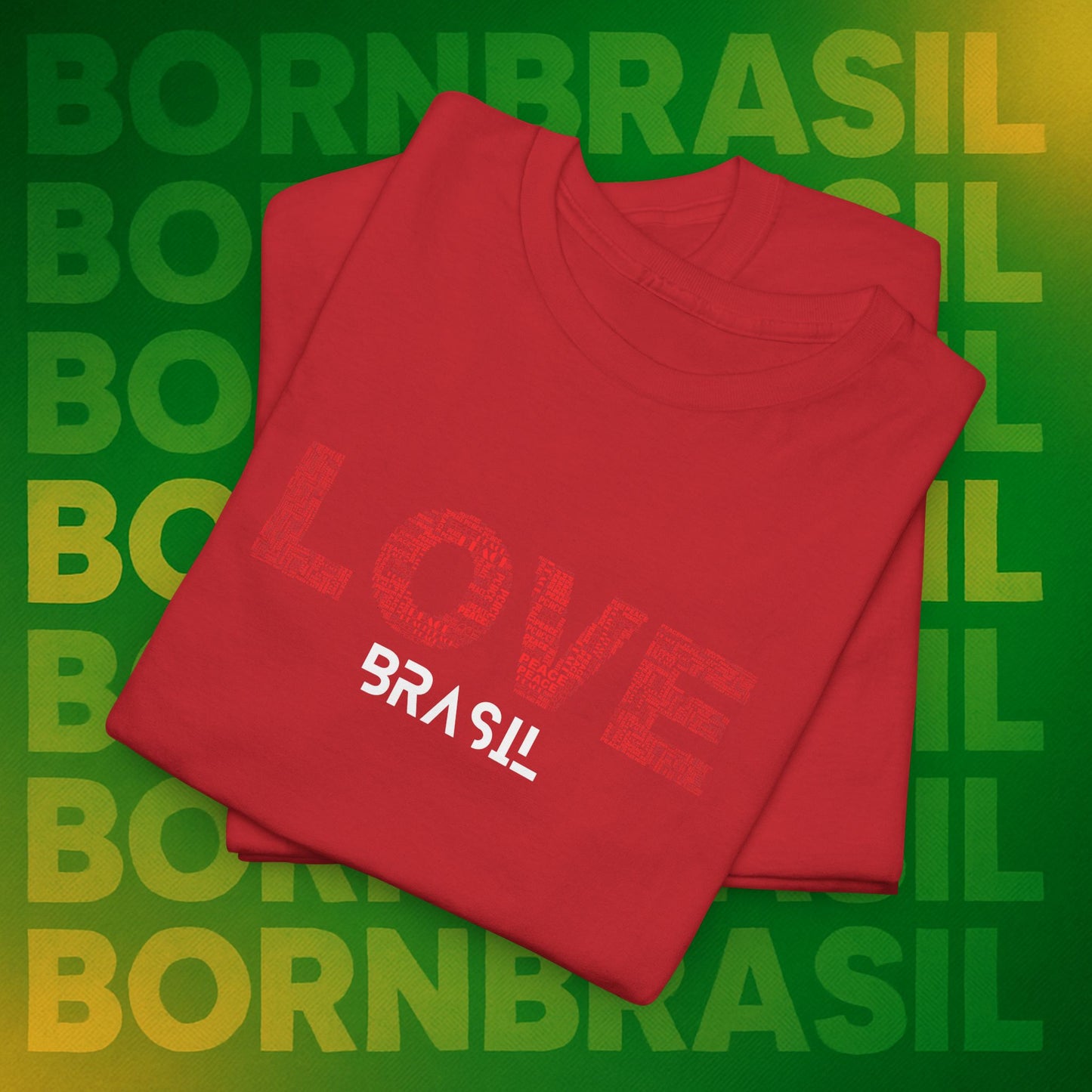 Camiseta Feminina LOVE BRASIL – BornBrasil