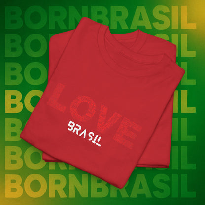 Camiseta Feminina LOVE BRASIL – BornBrasil