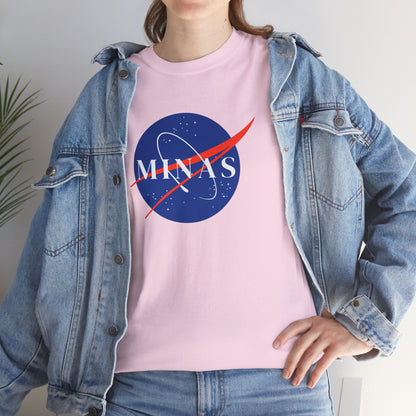 Camiseta Feminina  Minas NASA Parody - Orgulho Mineiro Streetwear