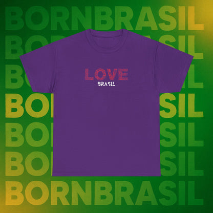 Camiseta Feminina LOVE BRASIL – BornBrasil