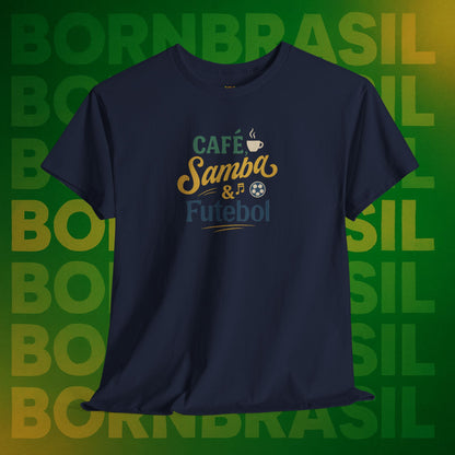 Camiseta Born in Brazil – Orgulho Nacional BornBrasil