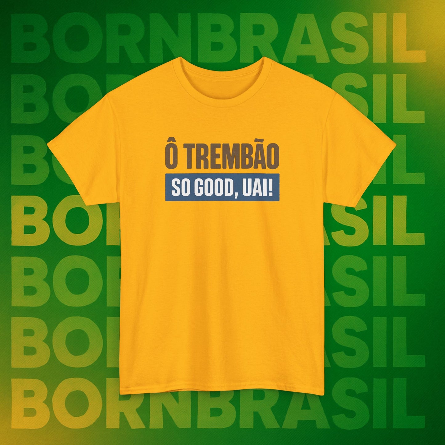 Camiseta Ô Trem Bão / So Good, Uai! – Estilo Mineiro