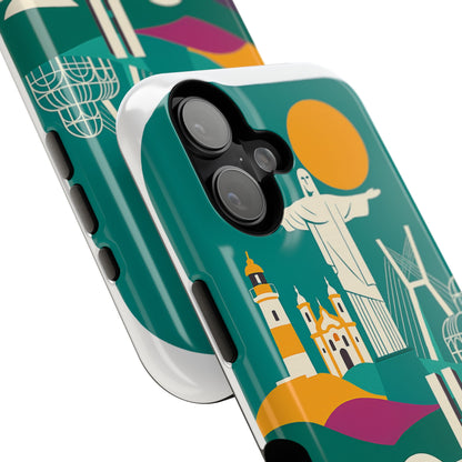 iphone e samsung com imã