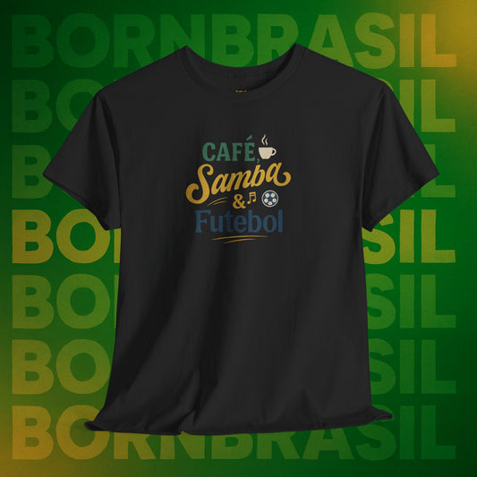 Camiseta Born in Brazil – Orgulho Nacional BornBrasil